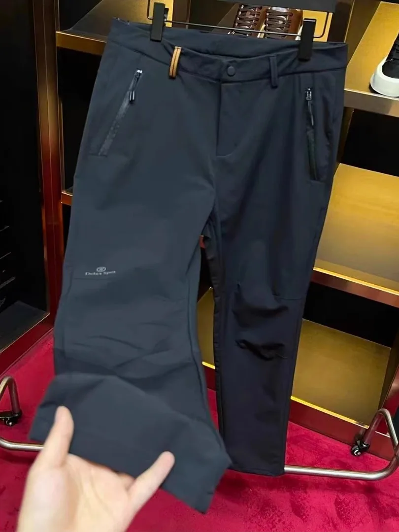 

Новые мужские повседневные брюки для активного отдыха весна-лето, модные, удобные, европейские товары, приталенные, длинные брюки Haome Slim Fit