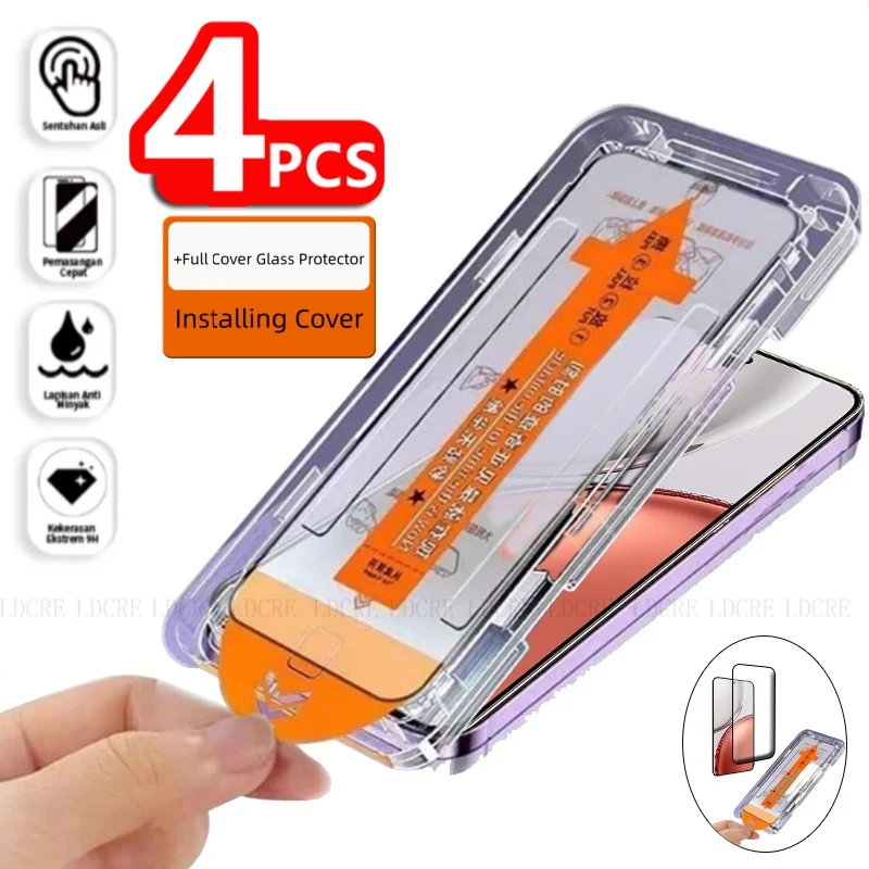 4/3/2/1Pcs For Honor Magic 8 Lite Glass Huawei Honor Magic 8 Lite Tempered Glass Dust Free Screen Protector Honor Magic 8 Lite