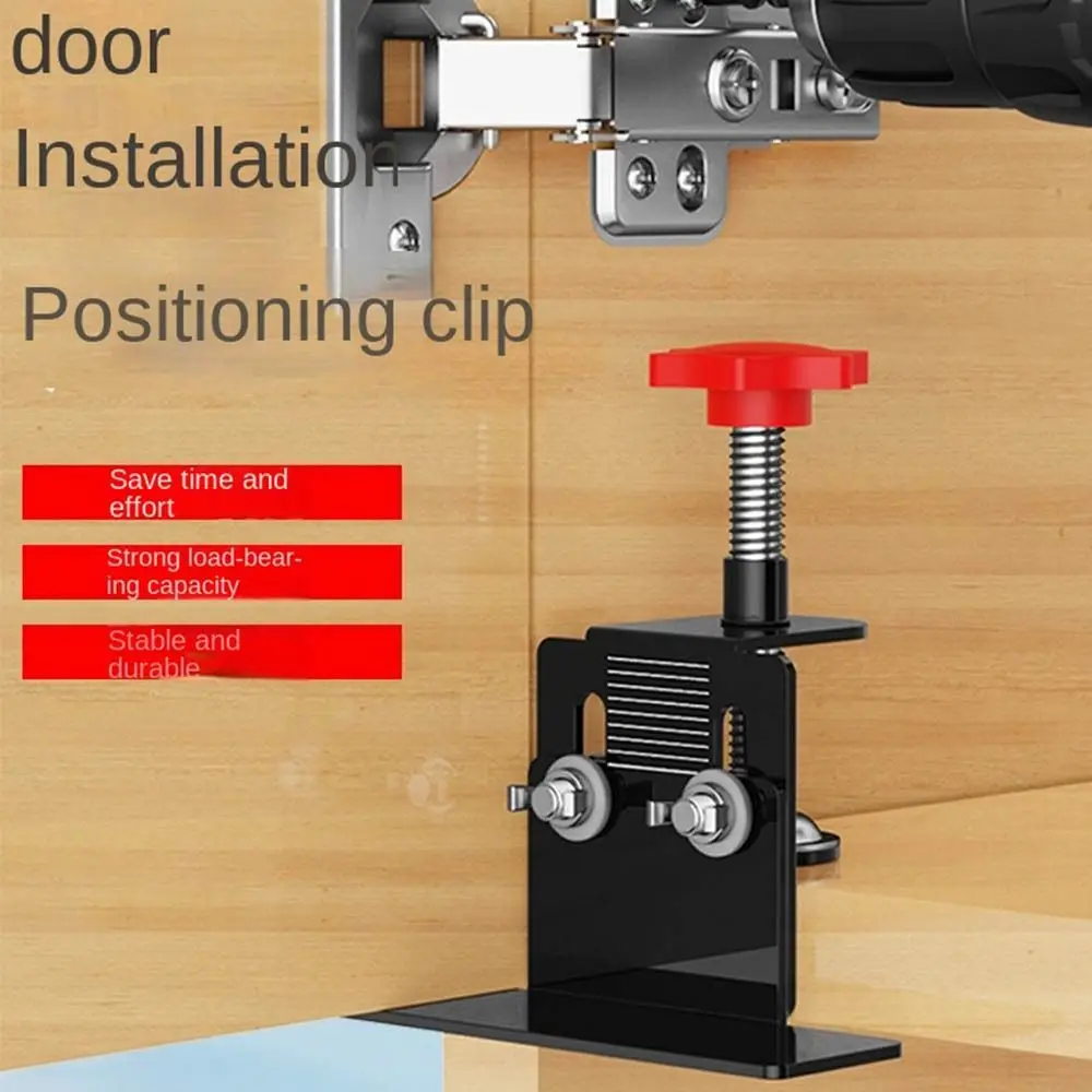 

Carbon Steel Cabinet Door Positioning Tool Rust Resistant Clear Marking Cabinet Hardware Jig Effort Adjustment
