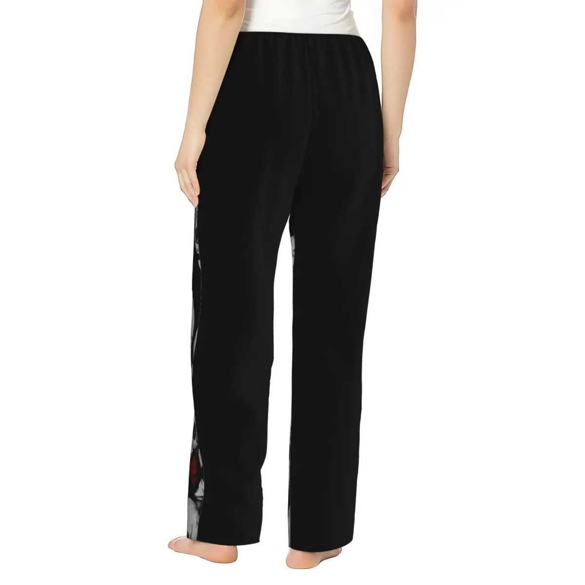Halloween Gothic Girl's Lounge Pants Loose-Fit Victorian Goth Pajama Pants Dorm Sleepwear - view 3