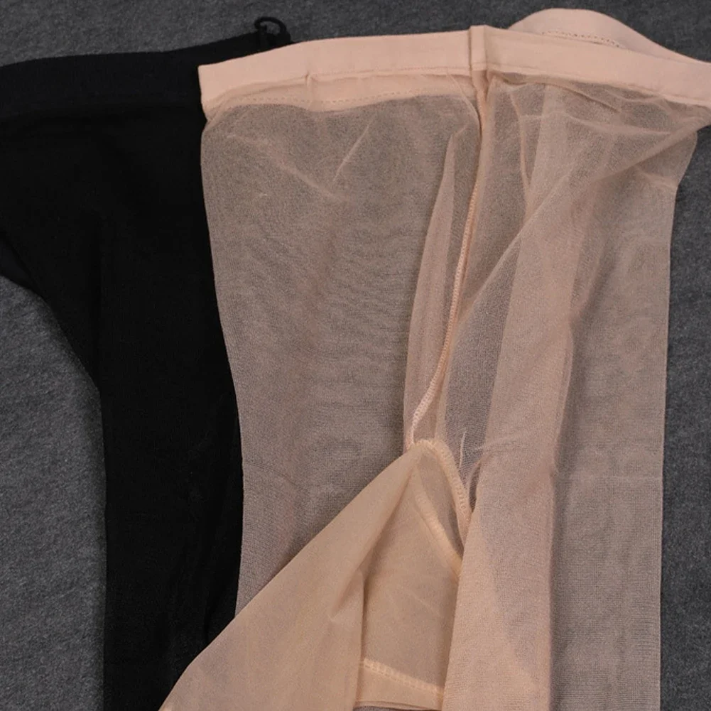 

Comfy Fashion Sleepwear Men Pantyhose Stockings Stretch Tight Sheer Sissy Transparent Underwear Body Stockings