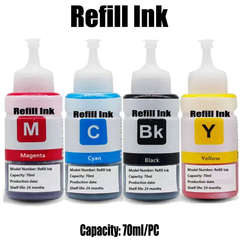 

Refill Dye Ink 672 673 674 664 Water Based Bottle Printer Ink for Epson L101 L111 L201 L211 L301 L303 L310 L351 L353