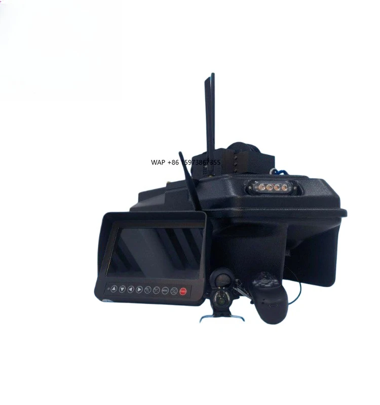 

Video Fishing Equipment Bait Boat Bait Boat Remote Control 600m One-Button Pull Net