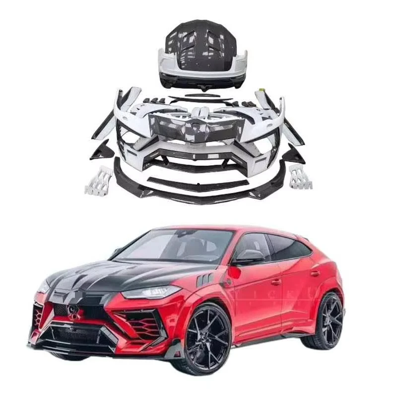 Custom Products MSY Style Carbon Fiber Body Kit forLamborghini URUS - Front Lip, Rear Bumper, Hood, Side Skirt, Spoiler Upgrade