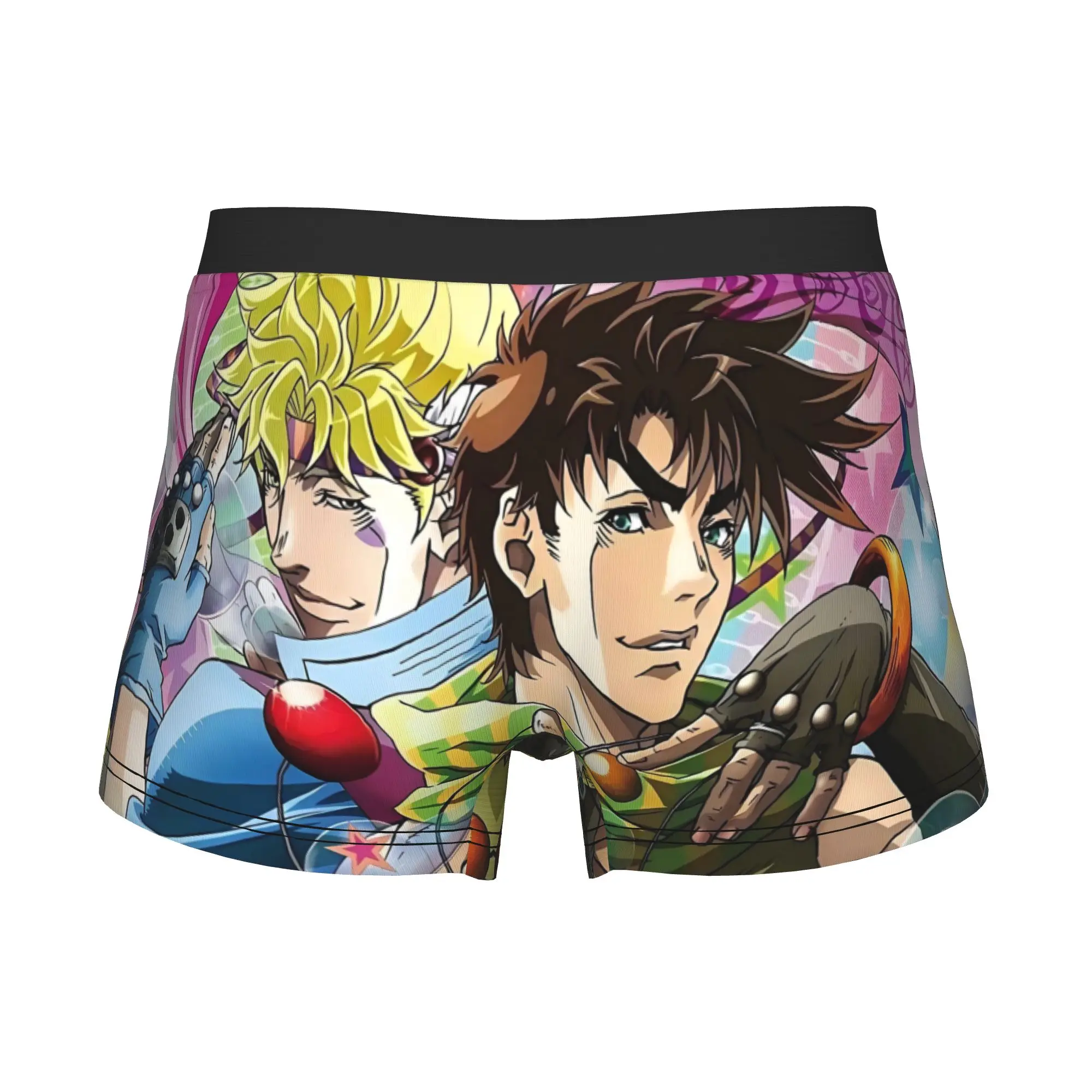 Joseph Joestar & Caesar Boxers Shorts Mens JoJo's Bizarre Adventure Briefs Underwear Cool Underpants