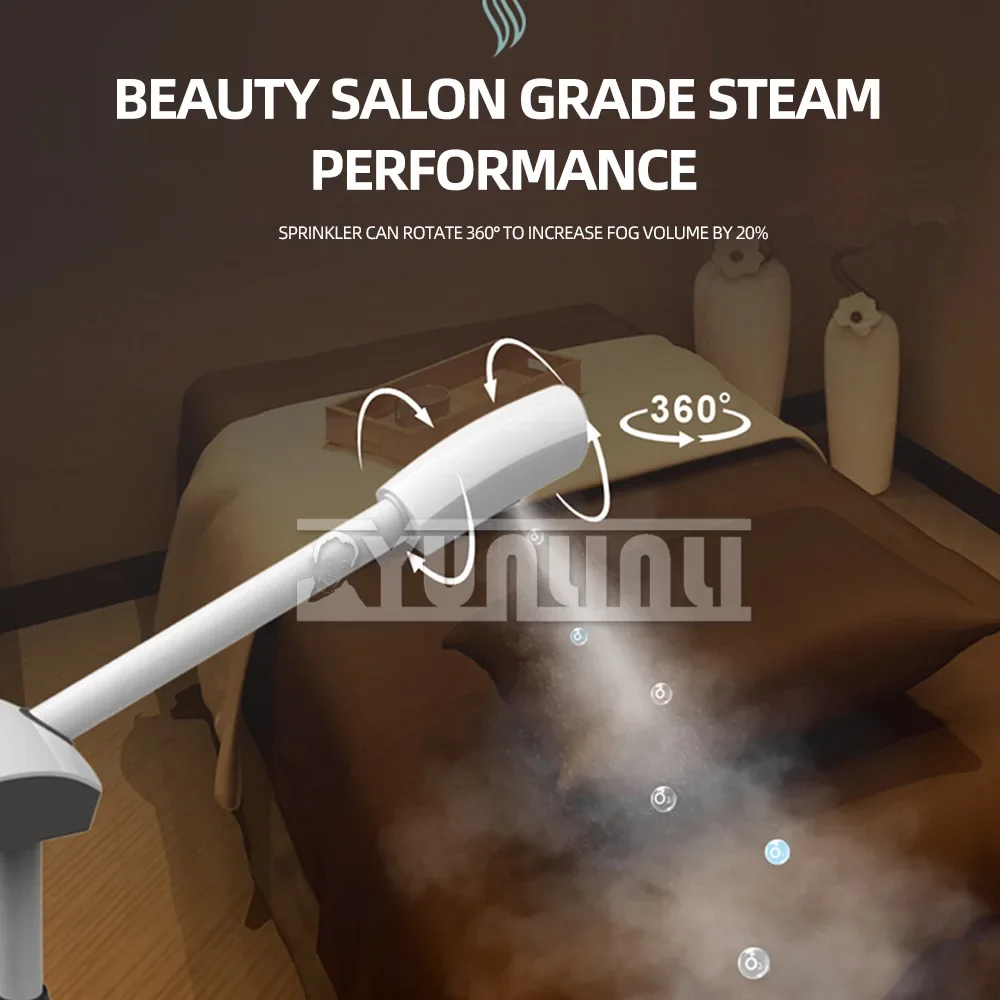 Hot Facial Steamer Warm Mist Humidifier With Ozone for Deep Face Cleaning Vaporizer  Home Spa Sprayer Skin Care Whitening