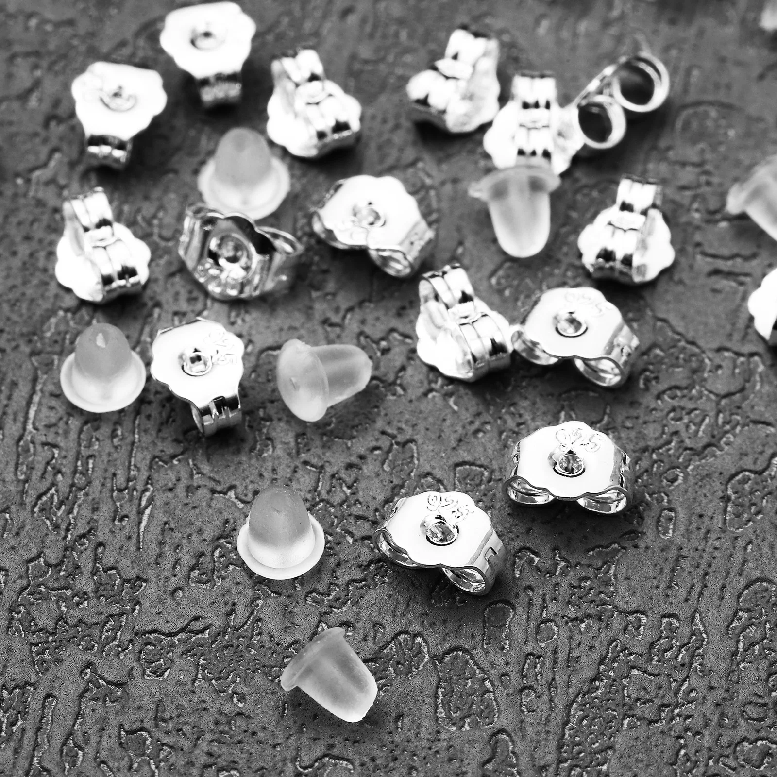 

200 Pcs Earring Backs Replacements Earrings Making Supplies Stopper Jewelry Accessories