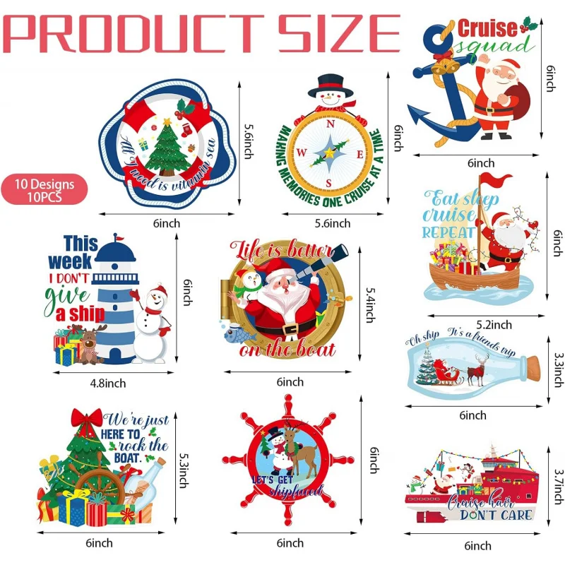 16 Pcs Christmas Magnets Set Refrigerator Holiday Magnets Decorative Christmas Fridge Magnets Santa Snowman Vintage Dishwasher M