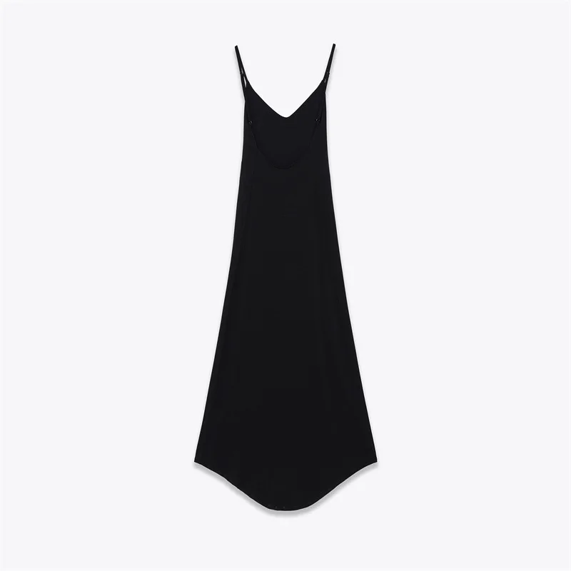 กระโปรงทรงเอไลน์ผ้าโพลีเอสเตอร์สีพื้นแบบมีจีบ รุ่น Dr. Ele สไตล์ลำลองทรงหลวม  สำหรับผู้หญิง ยี่ห้อ NINE ZAR