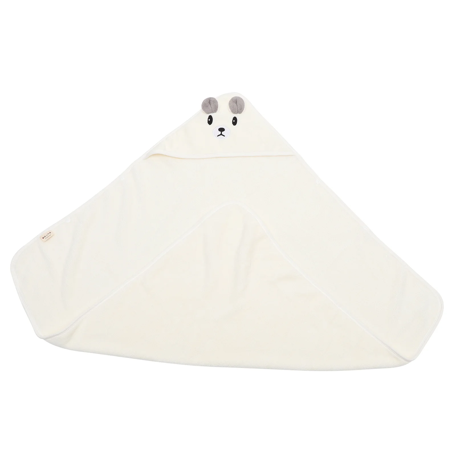 

Baby Towel Anti Kick Swaddle Ultra Soft Infant Bathing Towel Cartoon Hat Design Comfortable Absorbent Baby Towels