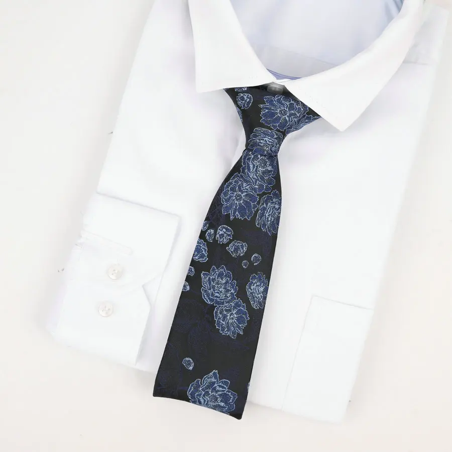 8cm Mode elegante Krawatten für Männer Frauen blau rot Krawatte für Hochzeit Business klassische Krawatten Hemden Männer Krawatte Accessoires – Detail 13