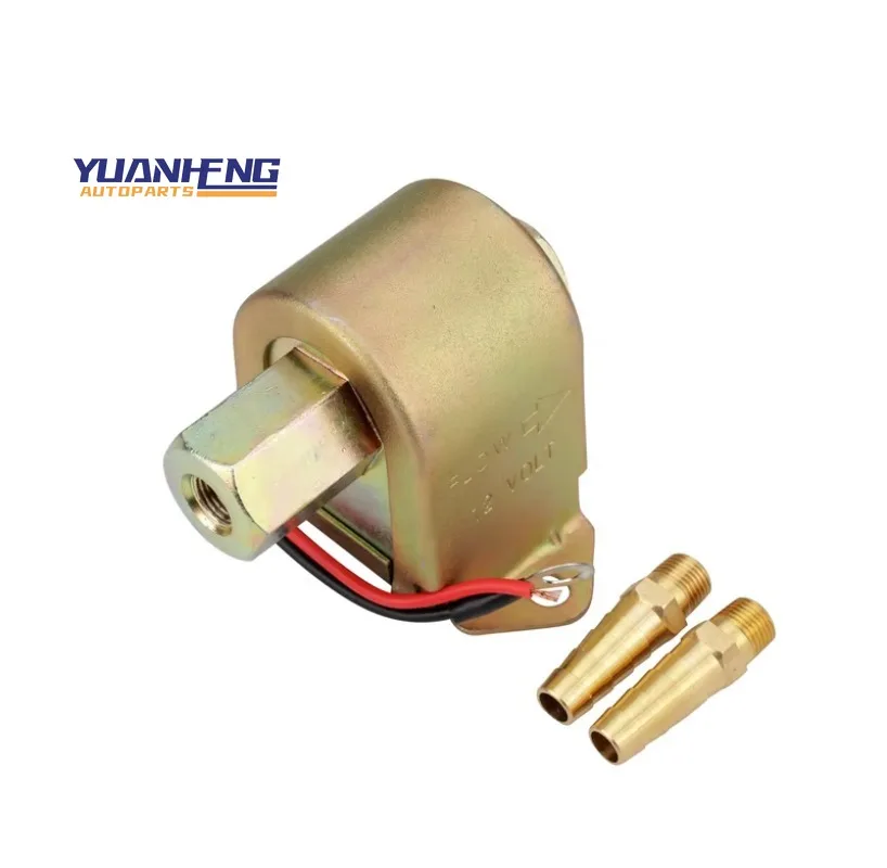 

40104 40106 40107 HQ новый дизельный бензиновый электрический топливный насос 12 В для карбюратора Ford, красный верхний квадратный электрический топливный насос