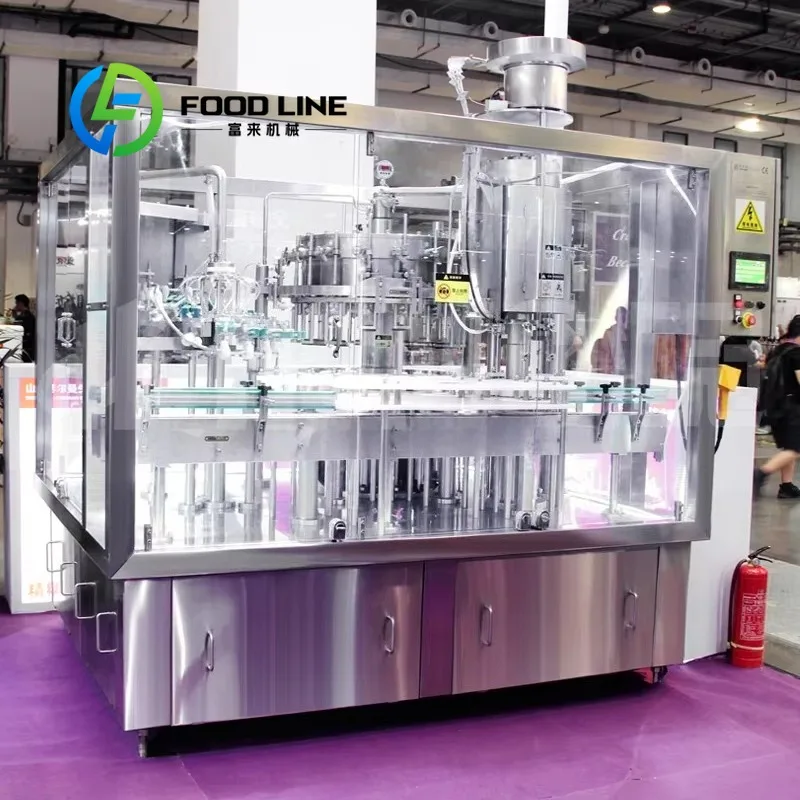 High Quality Beer Bottle Filler Washer Capper Automatic Machine for Commercial Brewery Customize