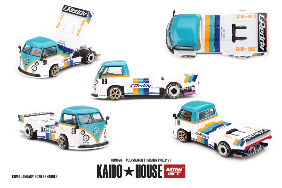 Kaido House + MINIGT 1/64 Nissan Silvia S13-R Circuit Spec V1