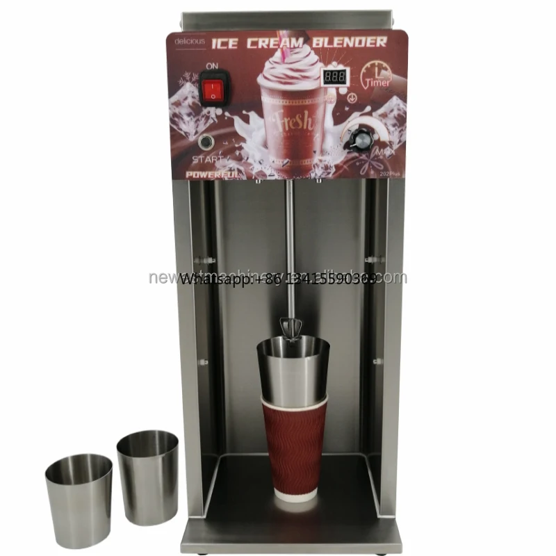 

Ready to Ship Frozen Yogurt Swirl Machine Frozen Fruit Ice Cream Maker Commercial Mcflurry Machine