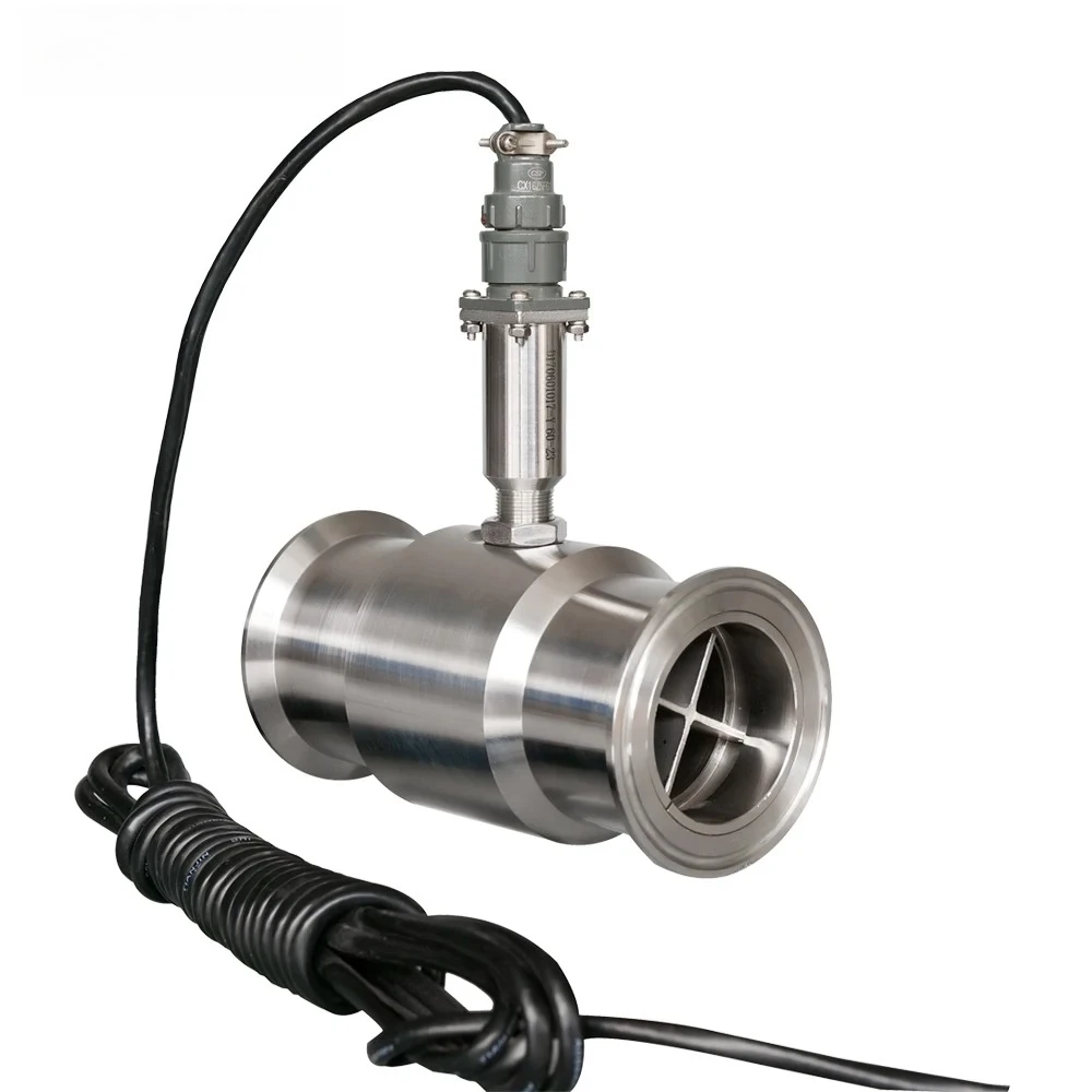 Water Meter Flow Meters Sensor Indicator 4-20mA Pulse Output Digital Bean Oil Diesel Water Flow Meter Reader