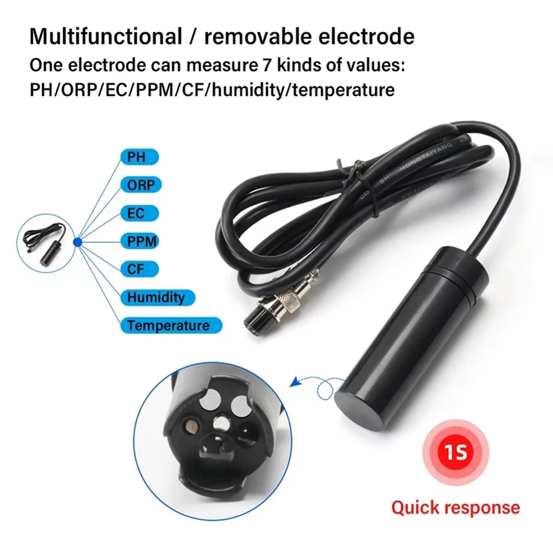N11R--Tuya-Wifi-7-In1-Wasserqualität-Tester-Multi-Parameter-Wasser-Analysator-PH-ORP-EC-PPM-CF-Feuchtigkeit-TEMP-Monitor-Meter