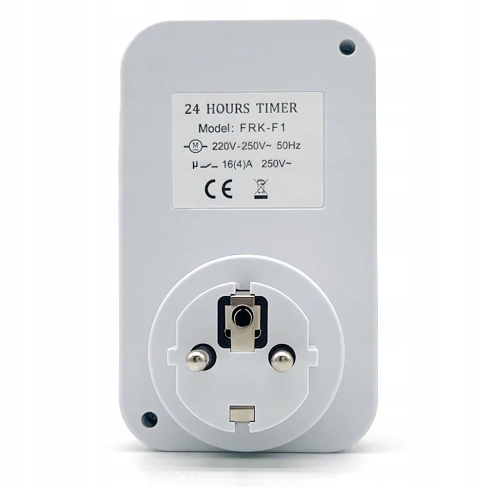 24 Hour 230V 16A  Programmable Mechanical Timer Switch Universal Socket Timer Europe Plug EU plug