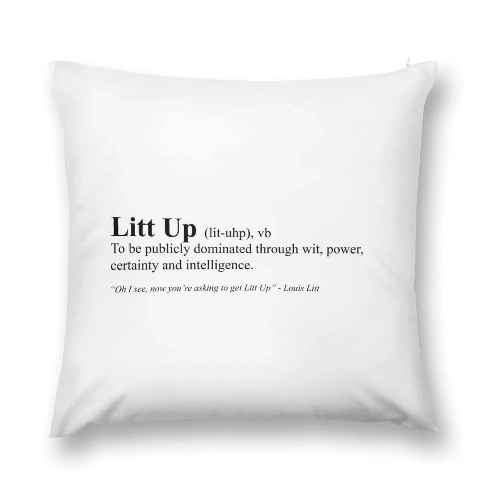 Suits - Louis Litt Litt Up Throw Pillow Cushions For Children Sofa Cushions Covers Christmas Pillow Cases pillow