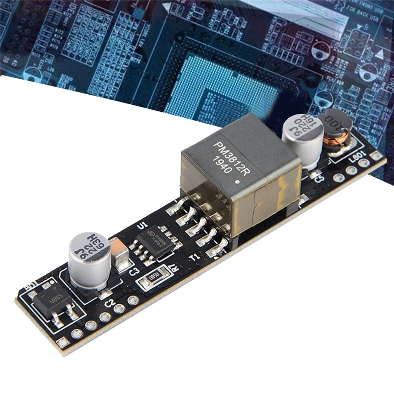 【Câble USB-C】 Module POE PM1201, Module intégré à broches 12V 1A, prend en charge 100M 1000M