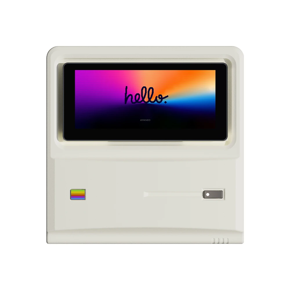 

AYANEO Ретро мини-ПК AM01S AMD Ryzen 7 8745HS с откидным вторичным экраном, мини-ПК, настольный компьютер