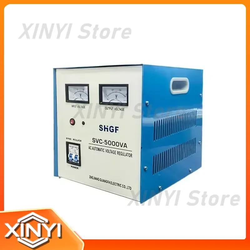 High Quality 220V Home Electrical SVR-2000VA 3000VA 5000VA Automatic Voltage Regulator Whole House AC Stabilizer for SVC Use