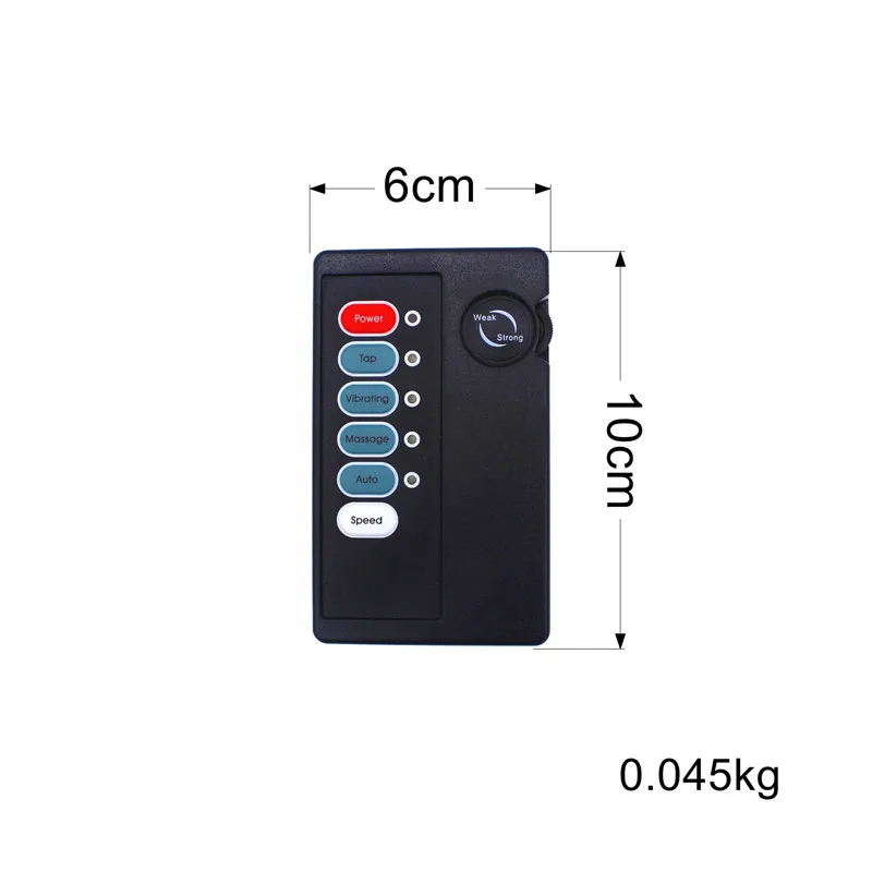 Electro Sex Toys Accessories Medical Electro Shock Power Therapy Box For Power Charge Two Holes Output Host Machine Player