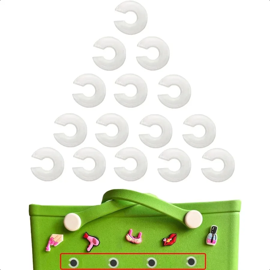 

Lopau Charm Fastners Insert Accory for Bogg Bag Keep Charms From Falling Off Blank Bit Accories Compatible with Bogg Simply Sou