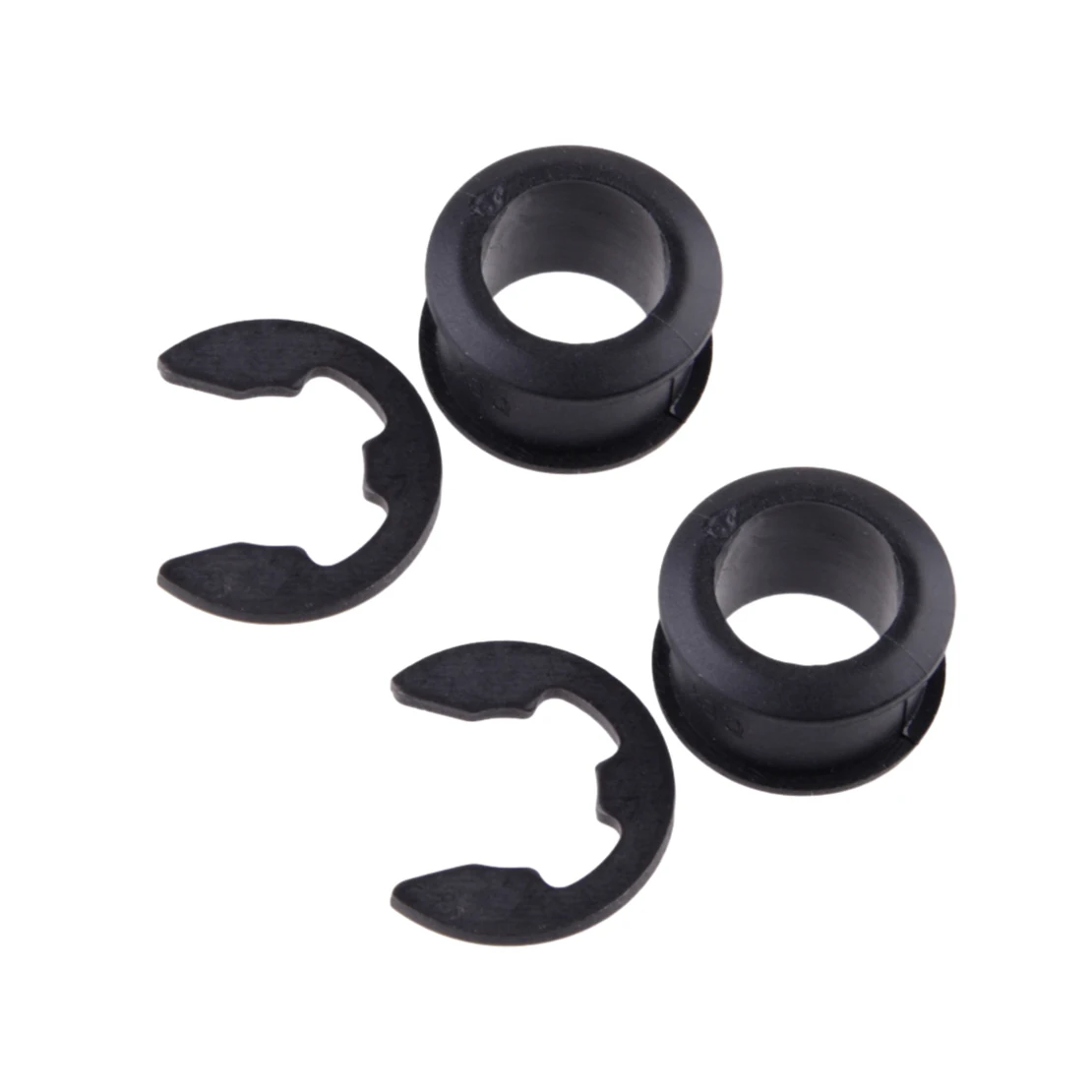 2 Sets 33820-02370B Black Automatic Transmision Shift Cable Bushing Kit Fit for Toyota Corolla Matrix 2003-2005 2006 2007 2008