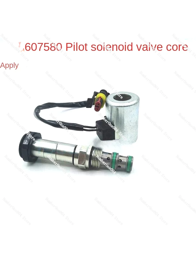 Suitable for excavator parts XCMG XE60 75 80 150 215 walking pilot fast and slow crushing solenoid valve