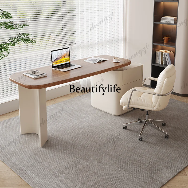 

Organiser Elegant Computer Desks Storage Shelves Notebook Organizer Gaming Desk Study Bedroom Mesas De Computador Furniture