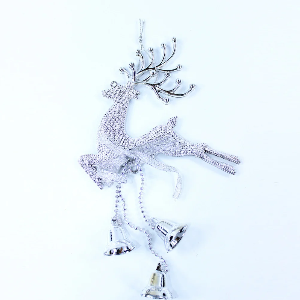 

6Pcs Christmas Hanging Decorations Reindeer Bells Xmas Tree Pendants Festive Ornaments Supplies Christmas Hanging Decoration