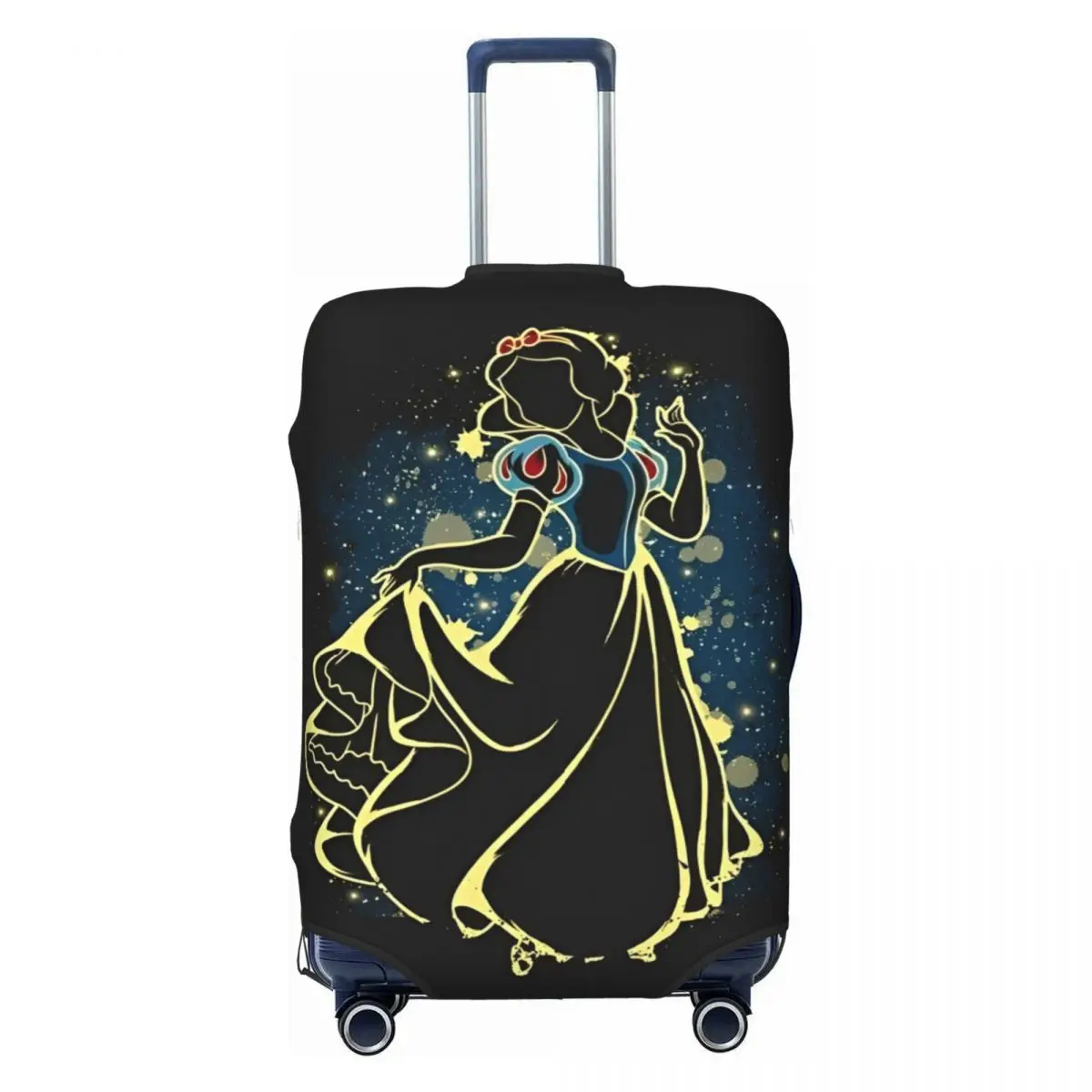 

Custom Snow White And The Seven Dwarfs Suitcase Cover Flight Fun Luggage Accesories Cruise Trip Protector