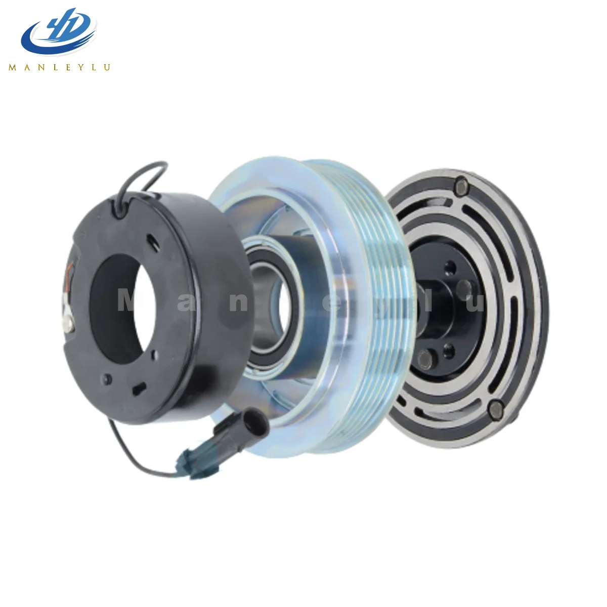 A/C Compressor Clutch Pulley For ALFA ROMEO 145 146 156 166 FIAT BRAVO AUDI A7 Sportback LEXUS GS 60653652 71721751