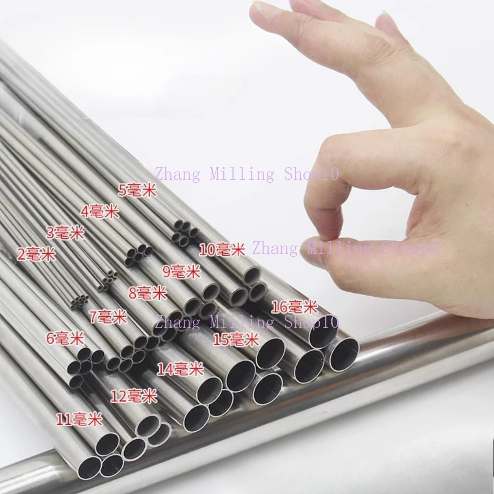 1pcs 304  Stainless Steel Capillary Tube 500mm length 14mm/15mm/16mm/18mm/20mm/22mm/25mm/28mm/30mm/35mm Out Dia