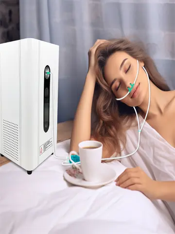 SUYZEKO Hydrogen Water Generator Portable Hydrogen Inhalation Machine for Wellness 99.99%  Purity Low Noise SPE/PEM 150ml/min
