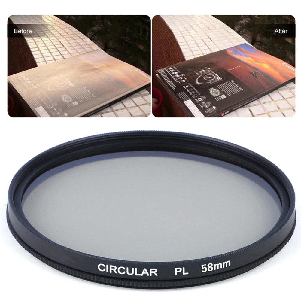 

camera dslr polarizer cpl cpl 58mm polarizer 58mm