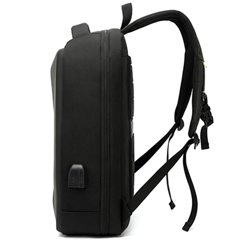 17.3inch Laptop Backpack EVA Hard Shell Backpack Multi-functional Anti-theft Backpack Waterproof Travel Bag Personality Backpack