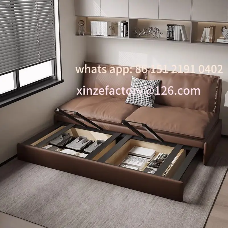 Customizable small sofa bed dual-purpose folding