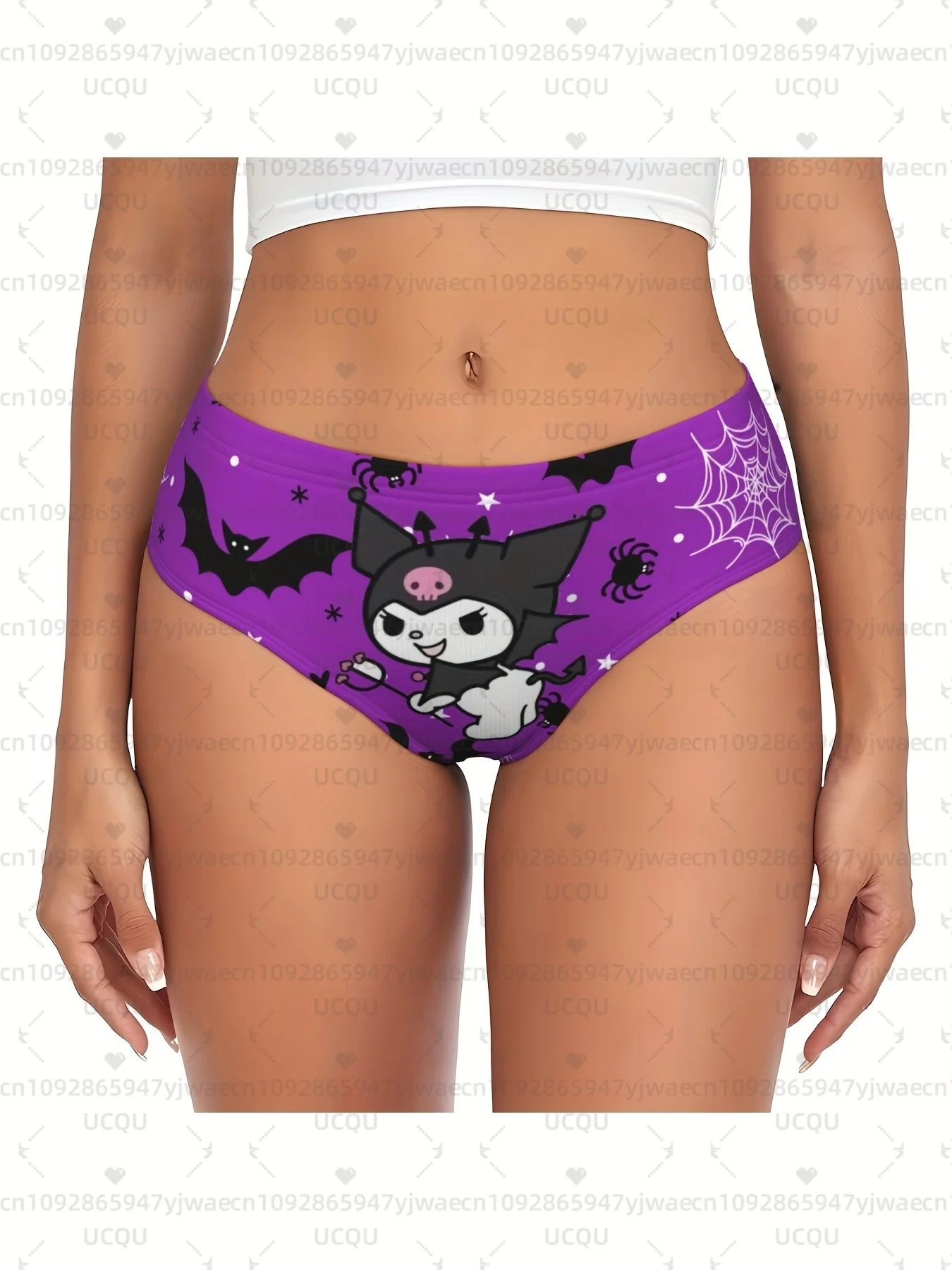 Kuromi Animated Anime Hello Kitty Mutandine brevi Donna Comfort Biancheria intima elasticizzata Regali di San Valentino Mutande
