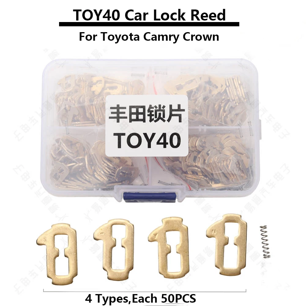 JMCKJ Lock Reed Lock Plate TOY40 TOY43 TOY43R TOY48 for Toyota Toyota Camry/Corolla For Subaru Car Lock Repair Accessories