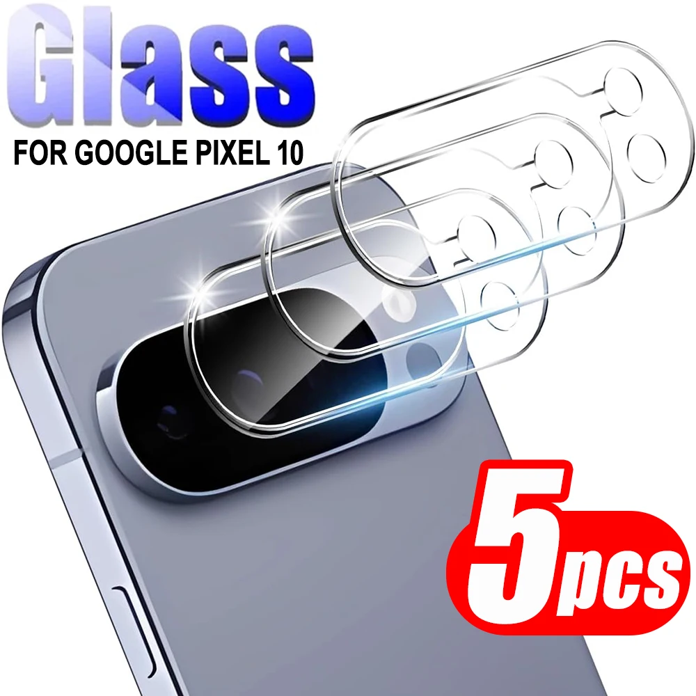 1/3/5PCS HD Clear Tempered Glass Camera Protectors for Google Pixel 10/Pixel 10 Pro/Pixel 10 ProXL Shatterproof Lens Films