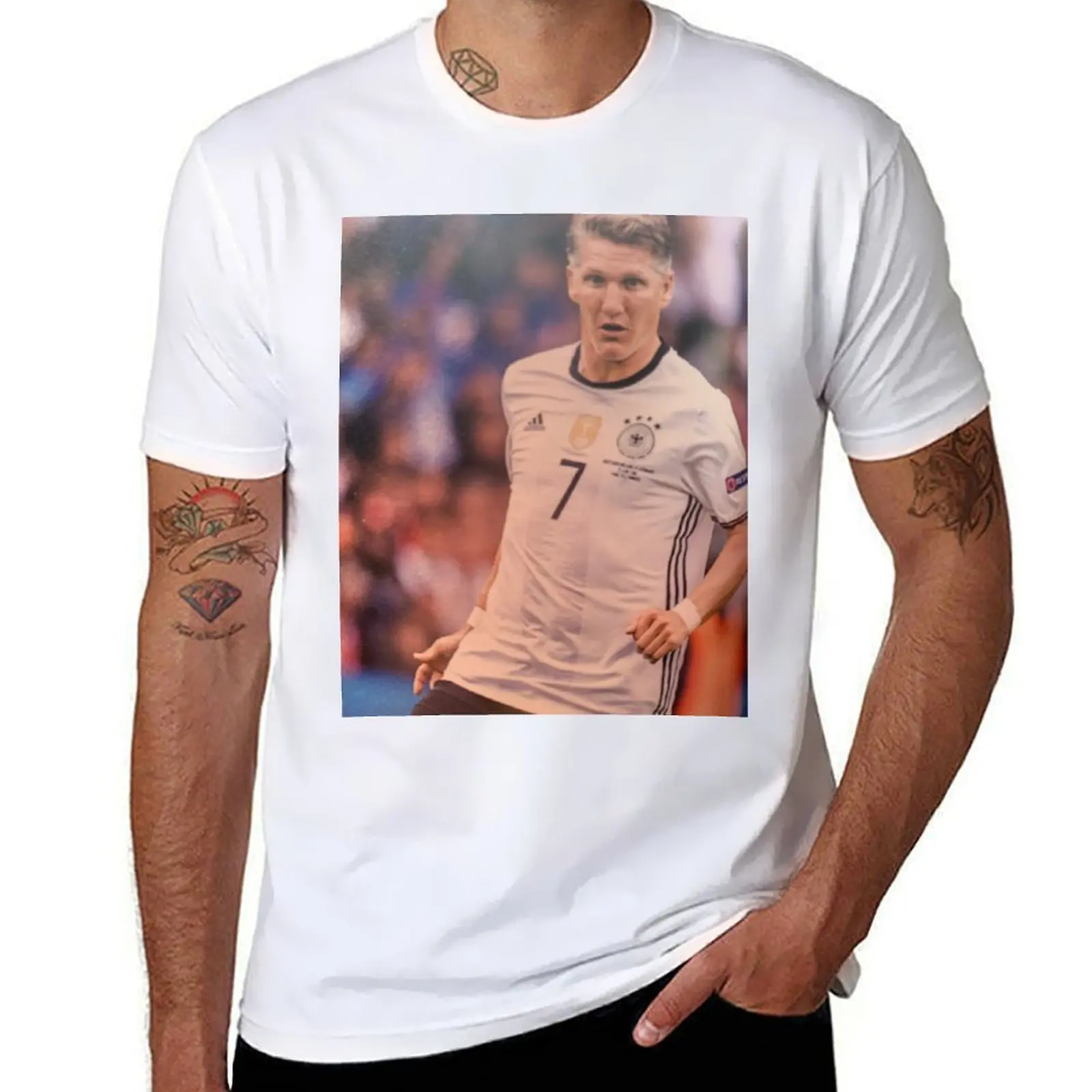 

t shirts tshirt g for men shirt print man t man Schweinsteiger. Bastian custom T-Shirt