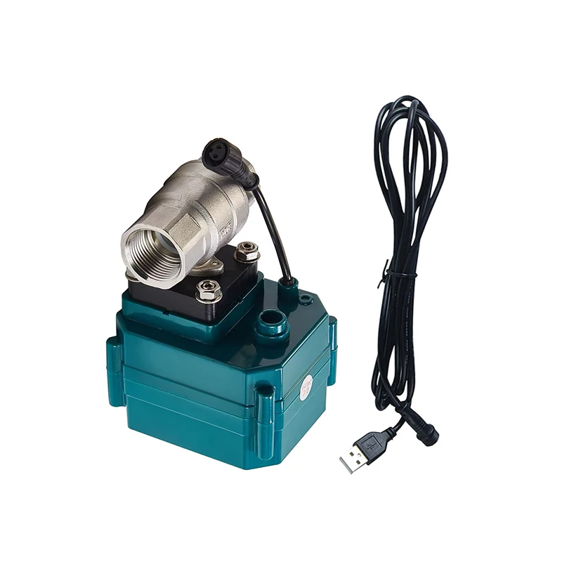 

Tuya WIFI SS304 Actuated Ball Valve DN15(1/2"),DN20(3/4"),DN25(1"),DN32(1-1/4"),DN40(1-1/2) Control Water Volume and Water Pipe