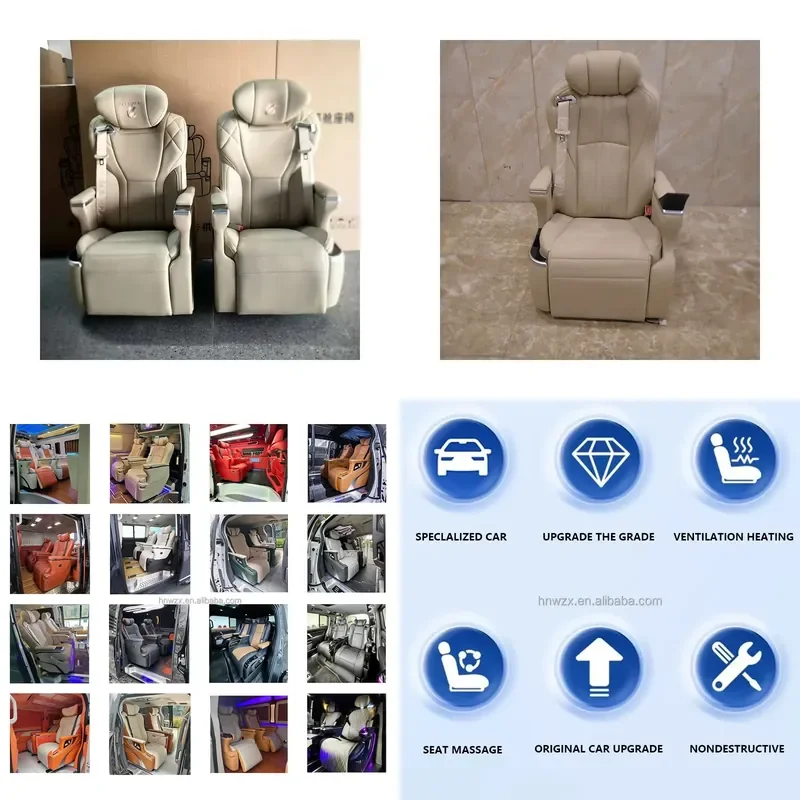 [2026] Factory Wholesale custoized bn z V Class Vito Metris Sprinter Car Seats Modified Reclining Ventilation Massage