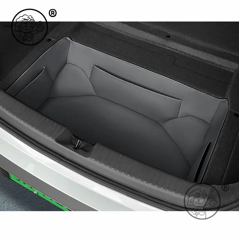 Car Rear Trunk Lower Storage Mat Trunk Organizer Pad Interior Stowing Accessories For XPENG P7+ 2026 2027