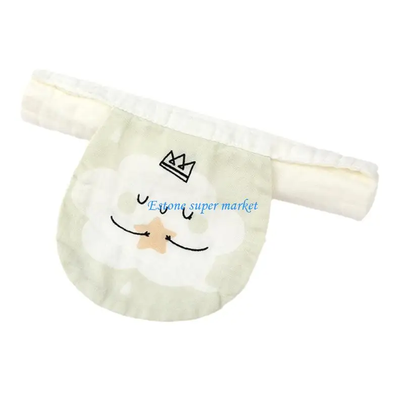 

090B Cartoon Sweat Absorbent Towel Soft Burp Sweat Absorb Cloth Baby Sweat Towel Pad