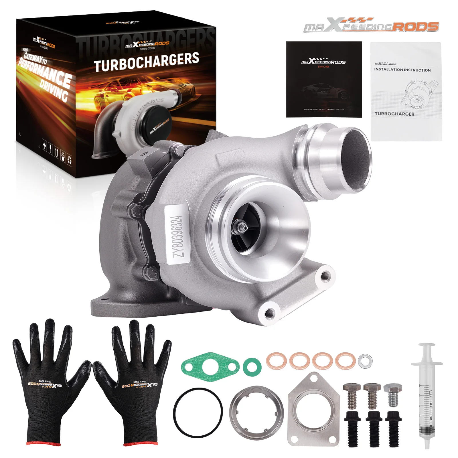 

MaXpeedingrods Auto Parts Turbocharger for BMW 120D 320D 520D E81/E82/E88 E90/E91/E92/E93 X3 177Hp 2007- 49135-05890