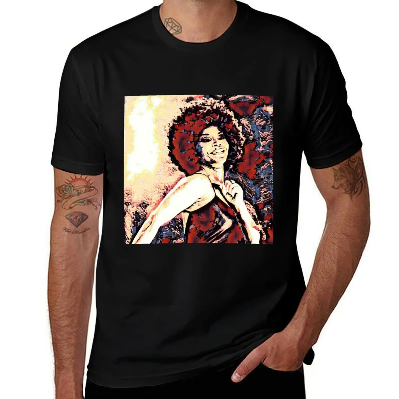 Elza Soares T-Shirt Lightweight Sport Basic T-Shirt
