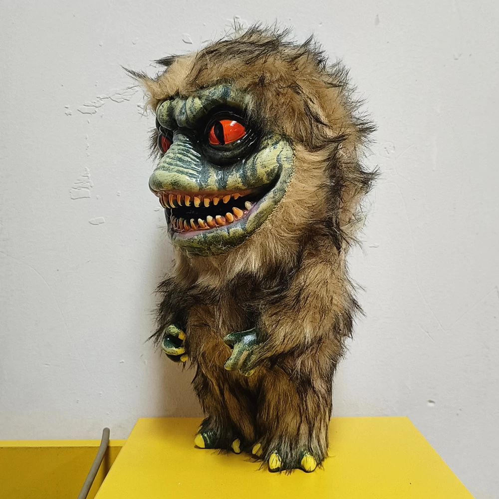 Critters Prop Doll Space Crite Plush from Movie Critters Collection Creepy Doll Fugglers Funny Ugly Monsters Gifts